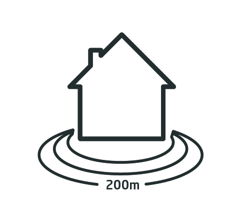 Geo-fencing alerts notifications on the security of your property